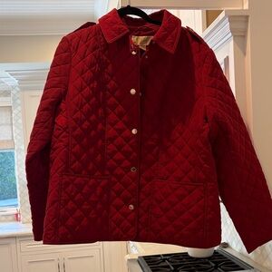 Michael Kors Red Quilted Jacket